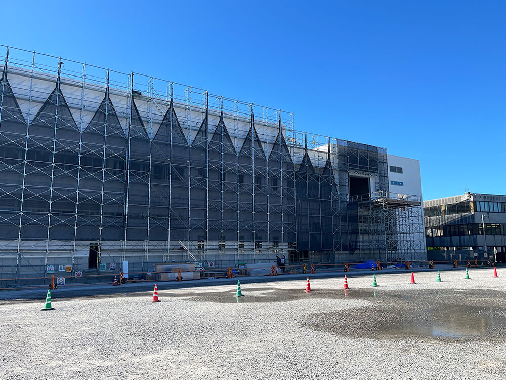 くさび緊結式足場画像