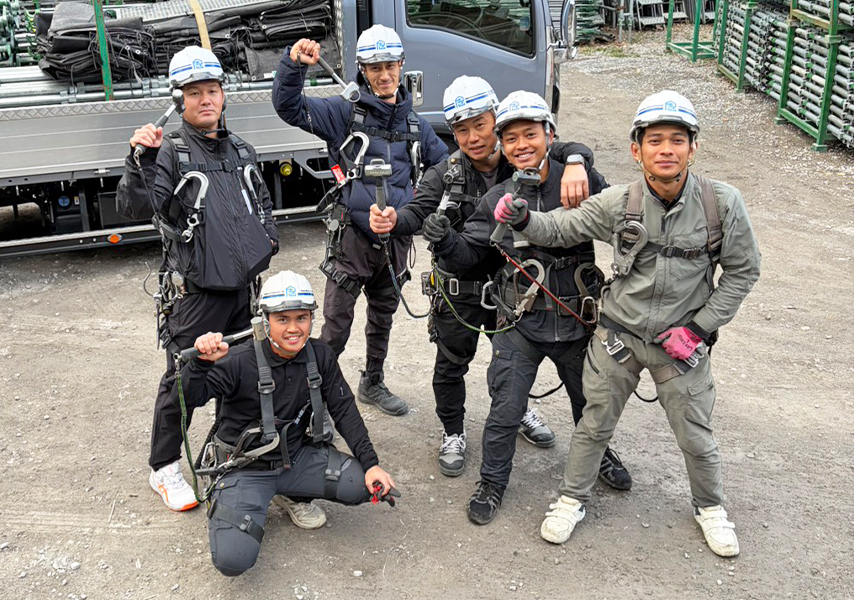 株式会社 淳志工業の安全対策画像